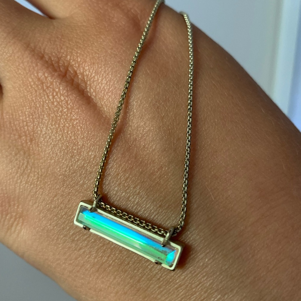 Dichroic Glass Kendra Scott Leanor Necklace